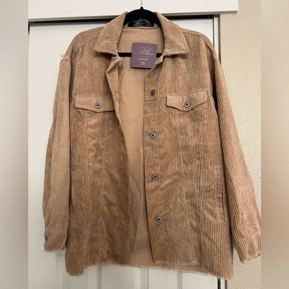 Women’s corduroy Button front - Size L